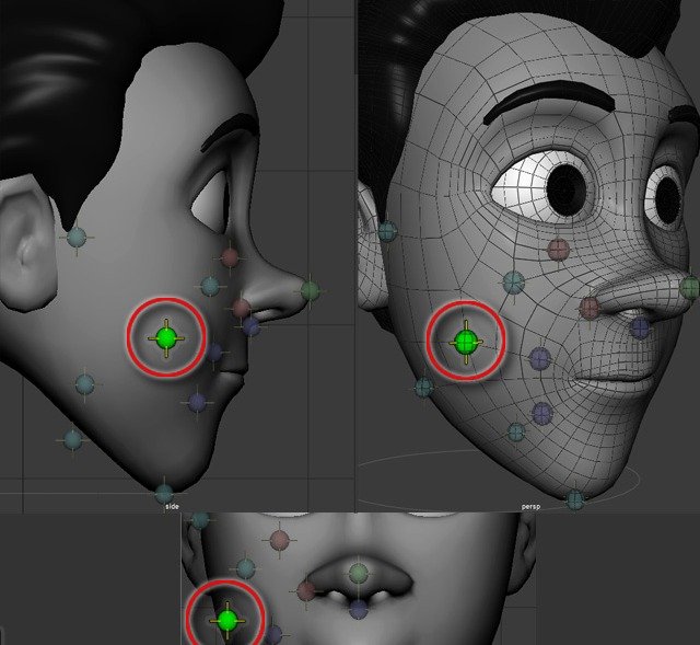 Cheek Views Face Fit: Cheek | AdvancedSkeleton Help