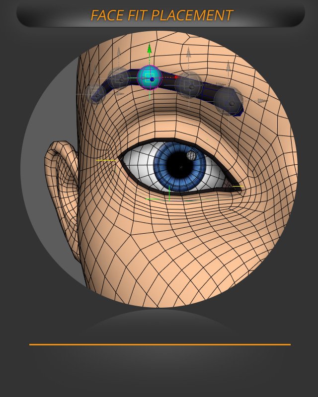 Face Fit: Eyebrow Mid2 | AdvancedSkeleton Help