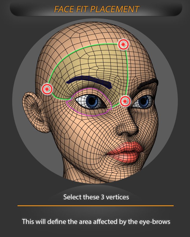 Face Fit: Forehead | AdvancedSkeleton Help